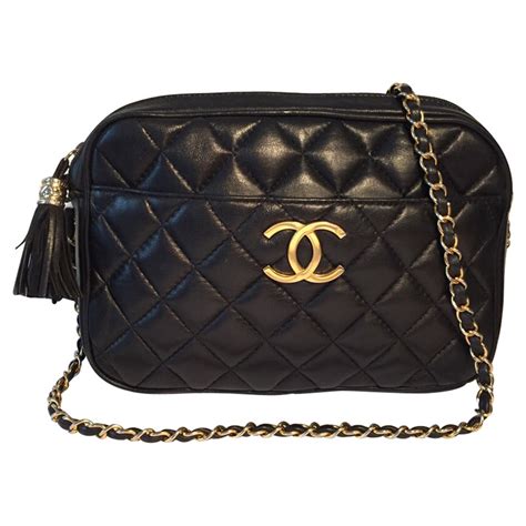 chanel tasche schwarz gebraucht|Chanel tasche second hand.